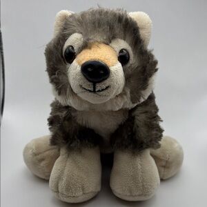 Adorable Plush Wolf Toy